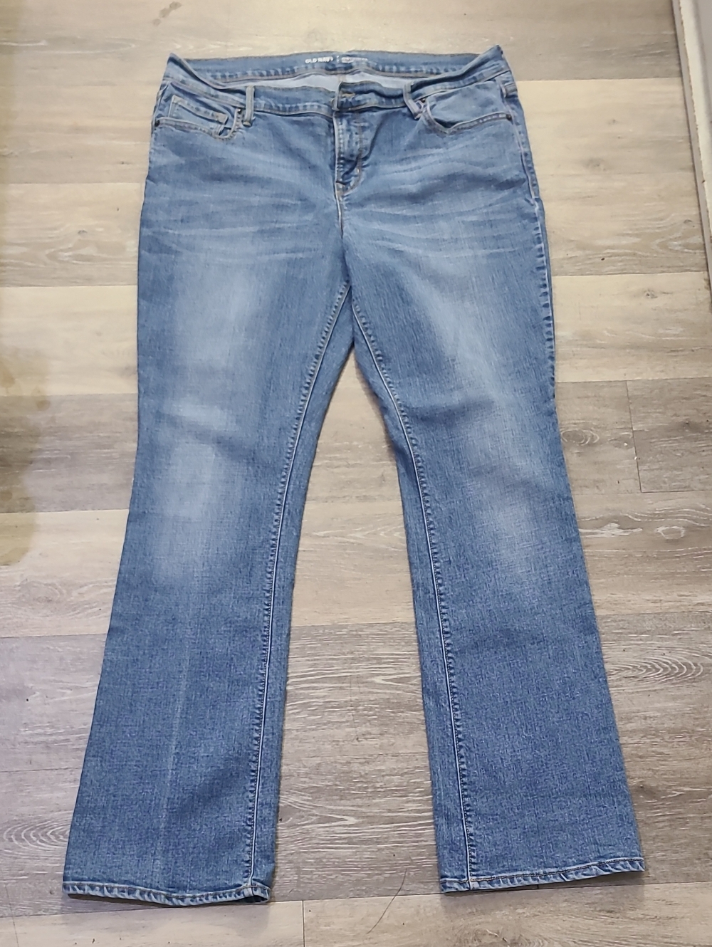 Old Navy Light Blue Flare Jeans